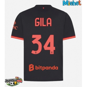 AC Milan Mario Gila #34 Kolmaspaita 2026-27 Lyhythihainen